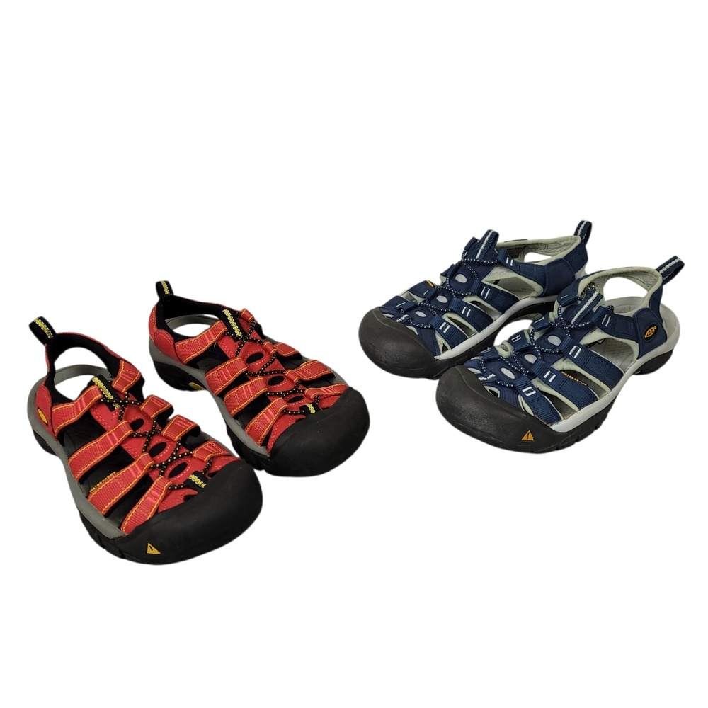 2 Pair KEEN Newport H2 Womens 6.5 Water Sandals Pink Blue Summer Hiking Shoes